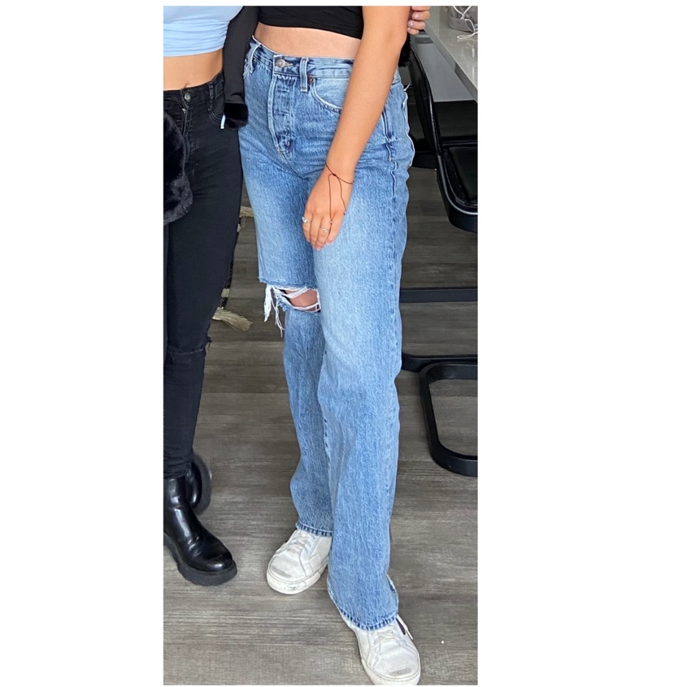 Pistola Denim Wide Leg Jeans